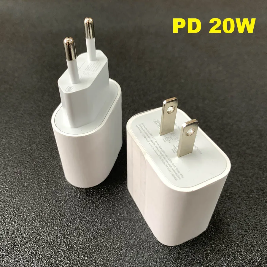 10 шт./20 Вт OEM быстрое зарядное устройство PD A2305 A1692 9 В 2 22 A для 11 12 Pro Max подлинный USB