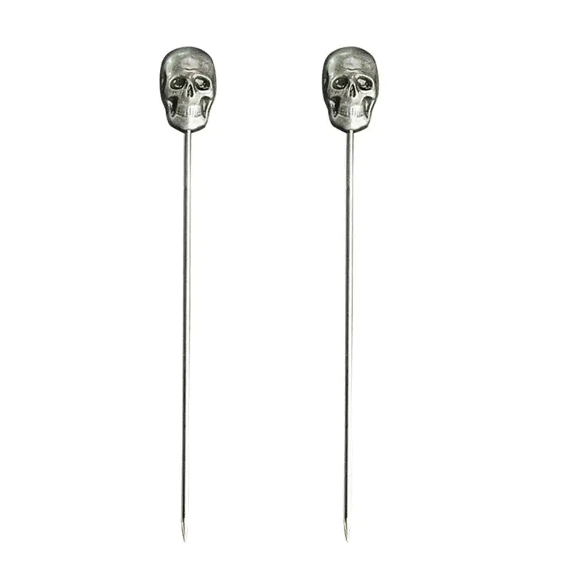 

2 pcs Cocktail Sticks Decorative Fruit Picks Swizzle Stick for KTV Hotel Bar