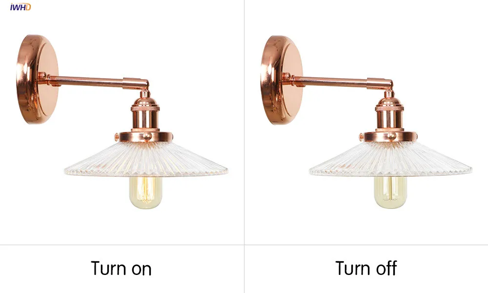 BA326玫瑰金 开关灯对比图英文版