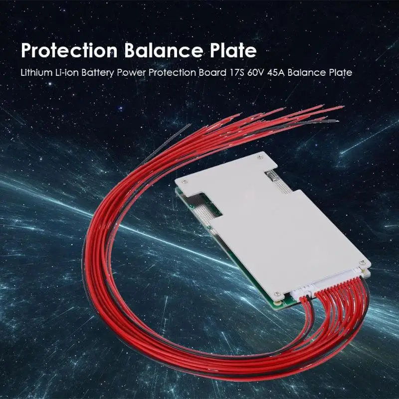 17S 60V 45A балансировочная пластина BMS PCB PCM модная литиевая батарея защита питания доска домашняя защита основные принадлежности