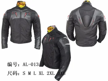 

New Arrival Waterproof Motocross Riding jackets Oxford cloth 600D + PU leather Motorcycle racing jackets with Hump size S-3XL