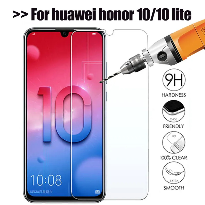 Закаленное стекло на Honor 10 Lite Light Защитное для экрана Huawei honor 9 8 lite honer 7 Защитная