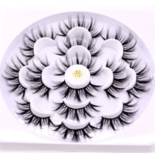 Новые 4 пары 25 мм ресницы 3D Искусственные норковые накладные ресницы толстые длинные пушистые ресницы ручной работы инструменты для макияжа глаз