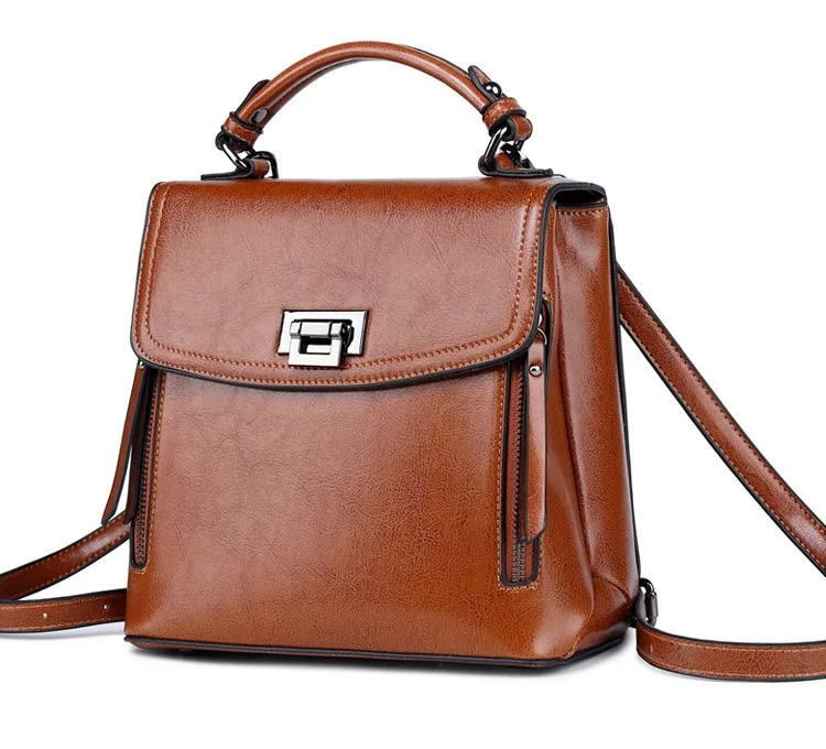 Рюкзак bolsos de mujer модный рюкзак из натуральной кожи для женщин