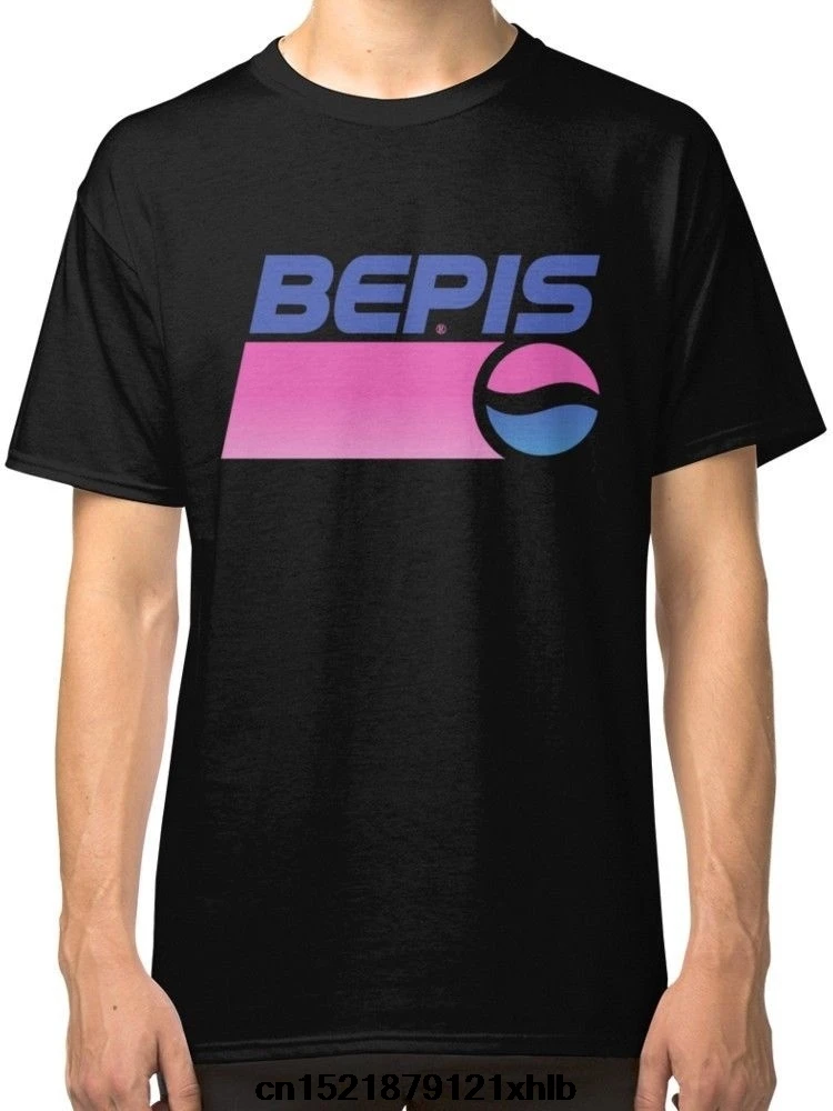 Мужская футболка Bepis эстетический модный принт повседневная забавная новинка wo