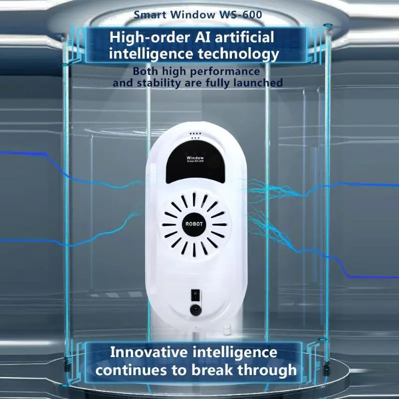  Smart Window Cleaner Robot Vacuum Cleaner Remote Control Window Washing Glass Cleaning Machine 100- - 4000424200457
