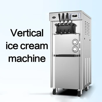 

Ice cream machine commercial automatic cone machine free cleaning ice cream machine vertical ice cream machine CKX300