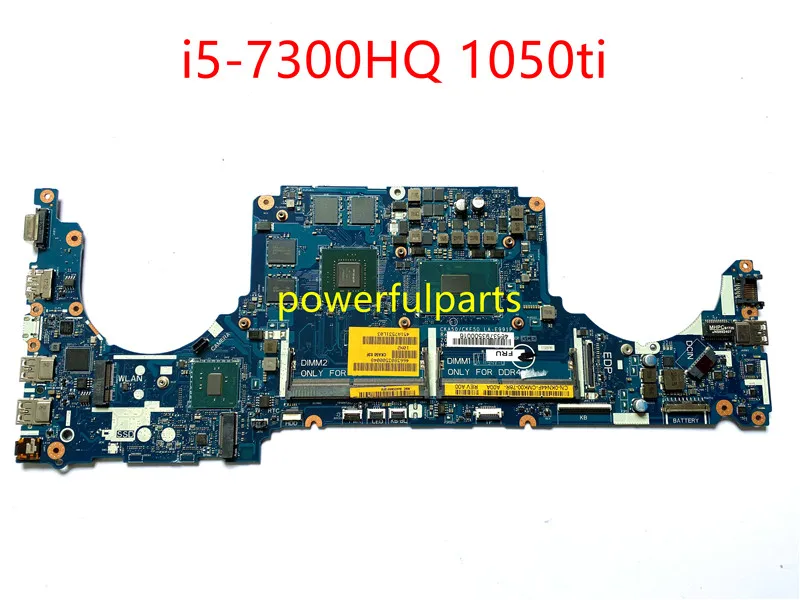 Материнская плата 100% для ноутбука DELL VOSTRO 7570 7577 процессор i5-7300HQ графический 1050ti