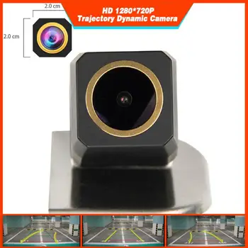 

HD 1280x720p Golden Rear View Backup Camera Trajectory Dynamic Parking Line for Ford Focus Hatchback Sedan 2012 2013 Escort 2015