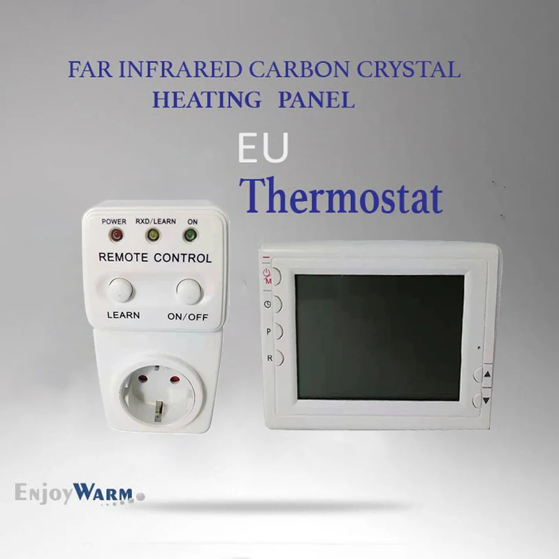 Infrared Panel Heater Parts Accessories Electric Infrared Heater Used  Thermostat EU Standard Digital Solar Energy Meter - AliExpress