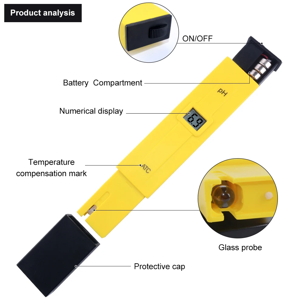 High Quality ph meter digital