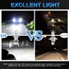 BraveWay [ 2022 NEW] самые яркие светодиодные лампы для автомобильных фар H1 H4 LED H7 H11 HB3 HB4 H8 противотуманные фары авто H4 мотоцикл свет 12В фара светодио... ► Фото 3/6