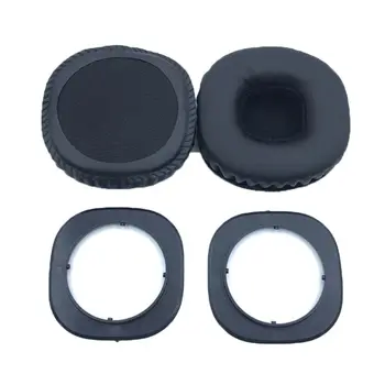 

1Pair Soft Sponge Ear Pads Earpads Leather Ear Cushion Cover Replacement for Marshall MID ANC Bluetooth Headphones