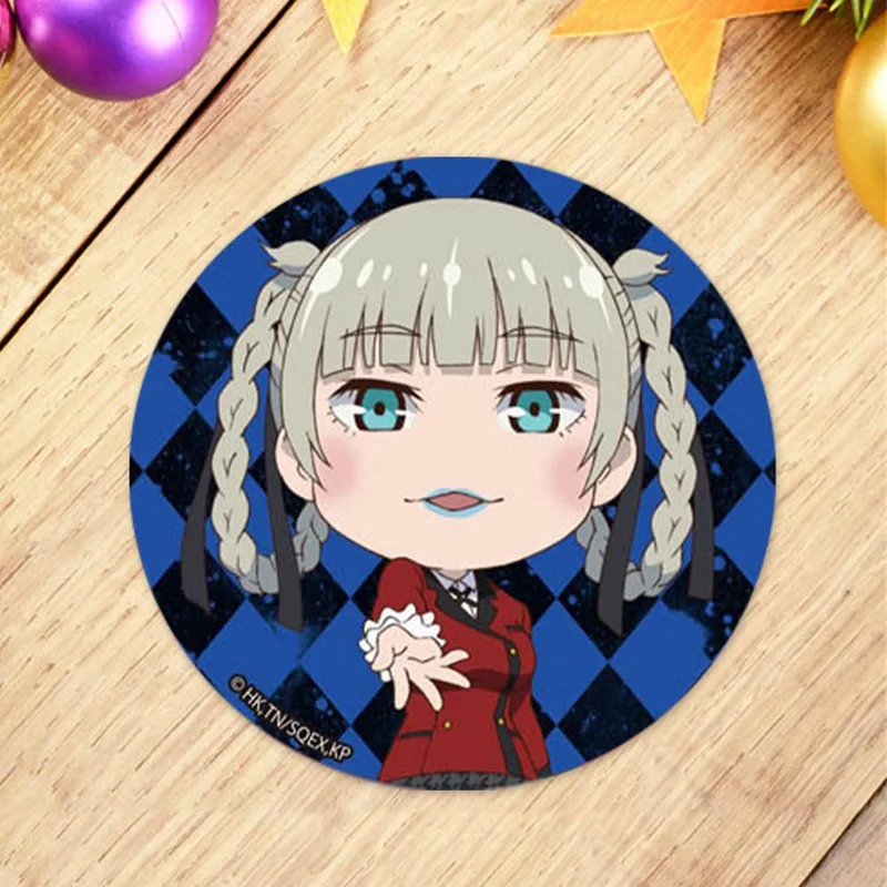 Высокое качество 9 шт. знаки аниме Kakegurui XX Jabami Yumeko Saotome Мэри Kirari Ririka Ryouta значок