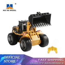 

Huina 1520 1:18 Rc Tractor Shovel Toy Loader Forklift Truck Engineering Car Toy Toys for Children Bulldozer Dump Dumper 1540 Kid