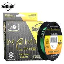 SeaKnight NANO 100 м 300 м рыболовная леска 4-10LB бренд 4 нити PE многофиламентная плетеная леска сильная Тонкая Веревка океанская ловля карпа