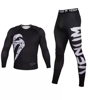 

T shirt sportwear suit mens MMA TRUNKS Sublimated print bjj boxing rashguard jiu jitsu gi rash guard breathable muay free ship