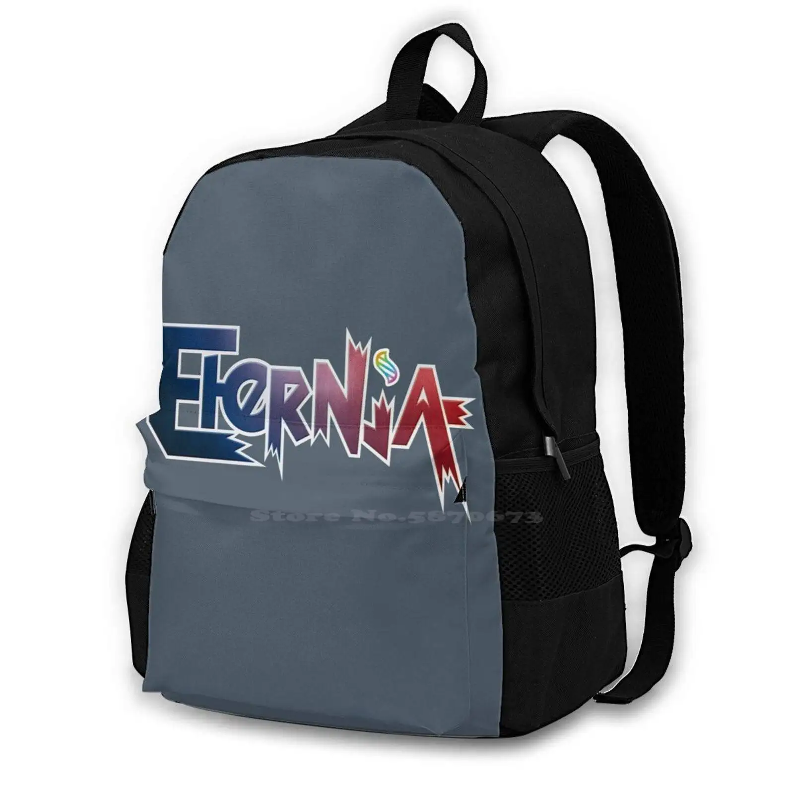Eternia 3D Print Design Zaino Borsa Casual Eternia Pokedex Catch Logo Pokeweb Charizard