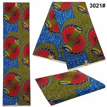 

Nigeria veritable 100% cotton java wax fabric for fashion woman clothes material African wax block prints fabrics!DF-4422
