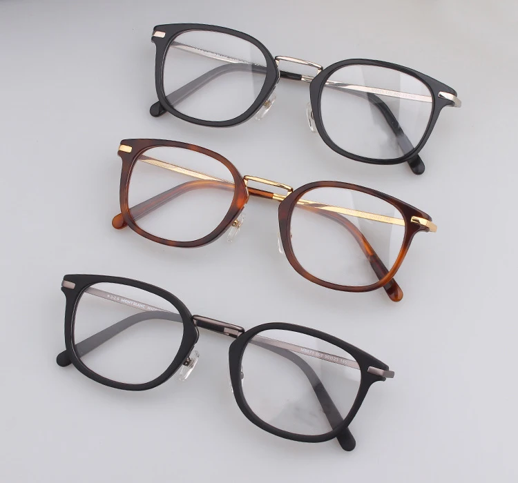 Occhiali da vista di marca tedesca di lusso da uomo occhiali da vista retrò  montature da donna occhiali da vista con scatola Logo originale 50 23 46  145|Men's Eyewear Frames| - AliExpress