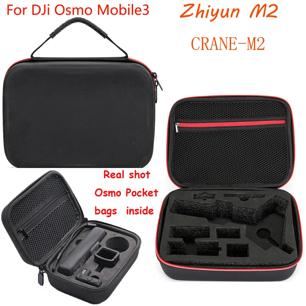 

New arrival DJI OSMO Pocket Gimbal Accessories Portable Mini Carry Case EVA Box Storage Bag OSMO Pocket Handheld Gimbal Bag