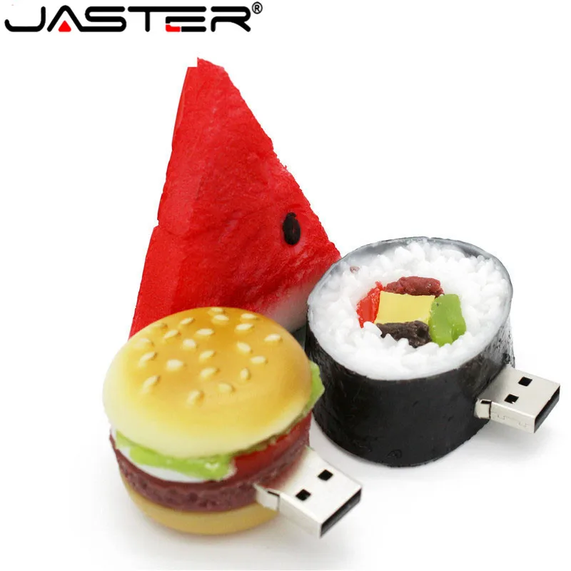 Kdata Hambugar Burger Food Series Usb флеш накопитель креативный суши 4 ГБ 8 16 32 Запоминающая