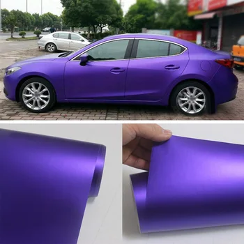 

Wrap Car film Matte Cool Purple HD Sticker Protection Wear-resistant Decal