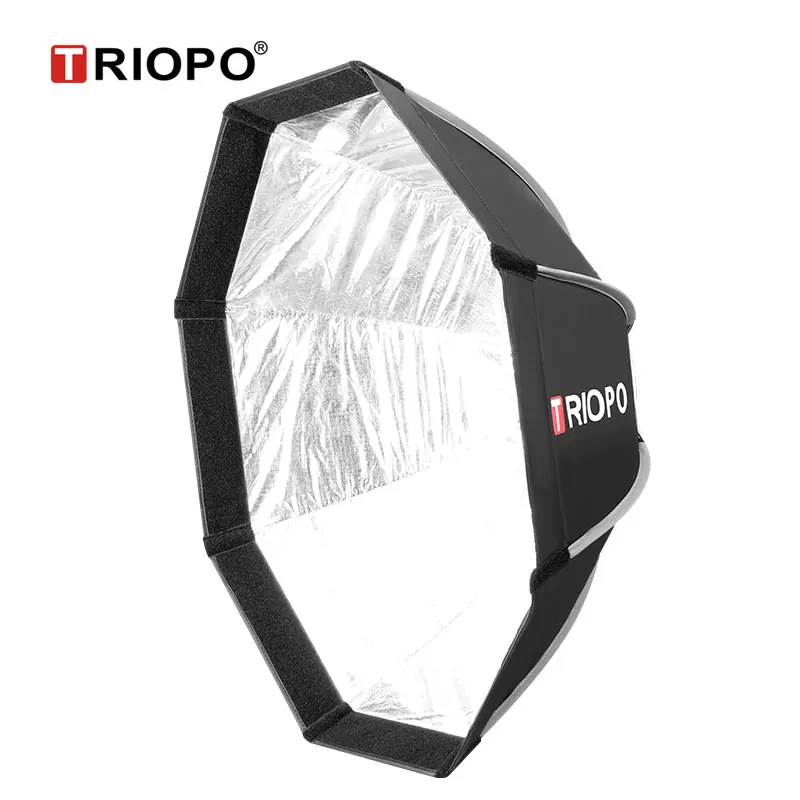 Triopo 65 см Portabe Bowens Mount софтбокс в виде ВОСЬМИУГОЛЬНОГО зонта наружная Мягкая коробка+ сотовая сетка+ 2 м световая подставка для студийного стробоскопа