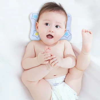 

Baby Head Shaping Pillow Soft Comfortable Head Neck Support Nursing Sleeping Cushion Pillow for Newborn Babies Prevent Flathead