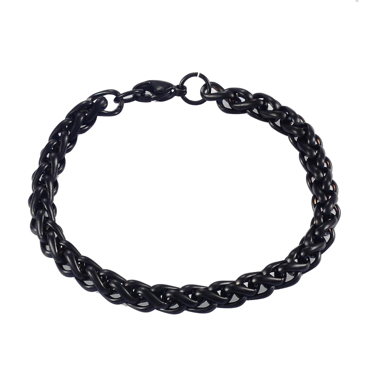 Waterproof Stainless Steel Wheat Chains Bracelet For Men And Women