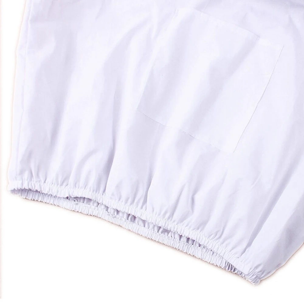 Beekeeping Protective Jacket Smock Suit Bee Keeping Sleeve Beekeeper Breathable Clothes Clothing Veil Dress With Hat Equip Suit