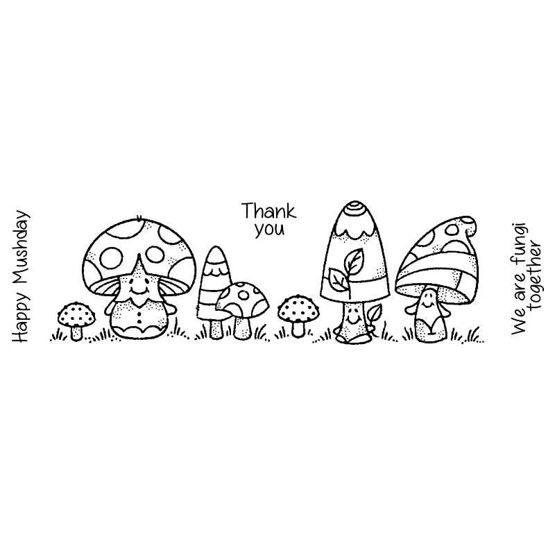 2021 New Christmas Gnome and Animal Pattern Clear Stamps Set For Making Dwarf Greeting Card Scrapbooking No Metal Cutting Dies 