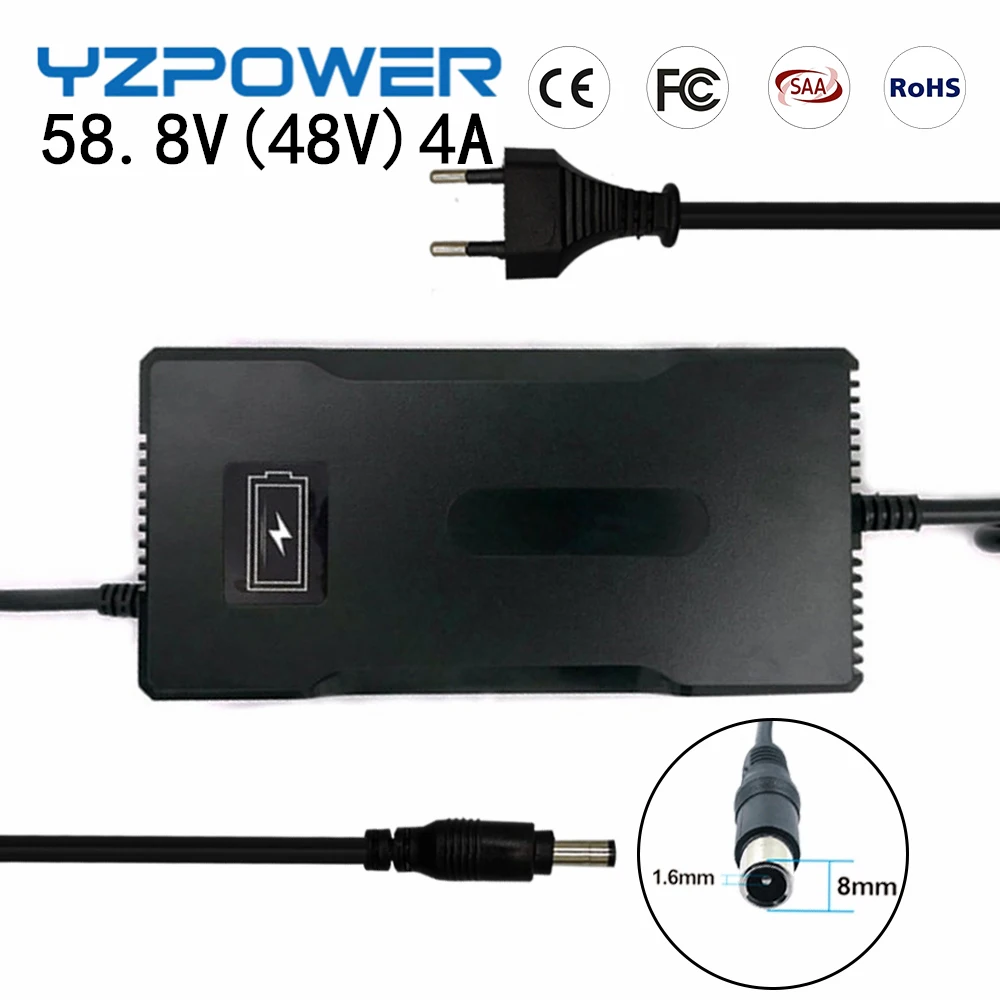 Интеллектуальное зарядное устройство YZPOWER 58 8 V 4A для электрического