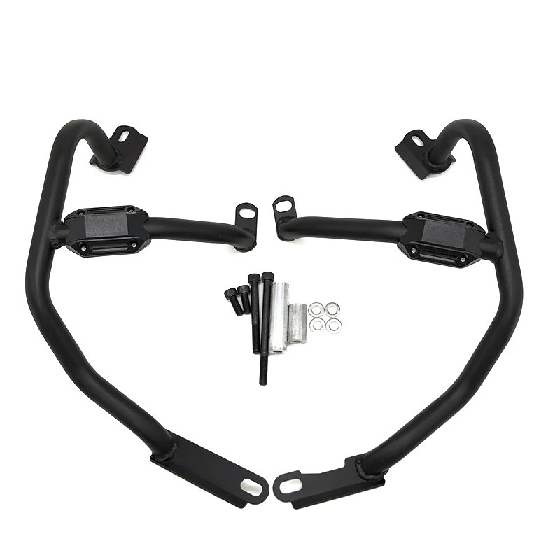 Motorcycle Accessories Steel Metal Engine Bumper Guard Protection Highway Crash Bars Protector Z400 Z 400 (5)