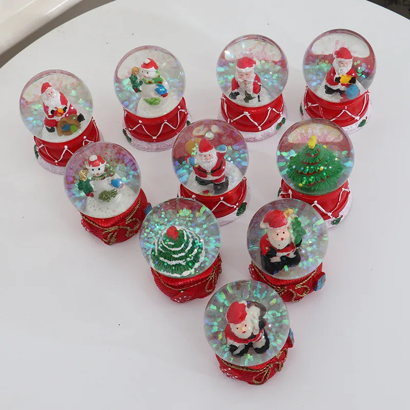 Рождественская светящаяся Смола Стеклянный шар олень елка фестиваль