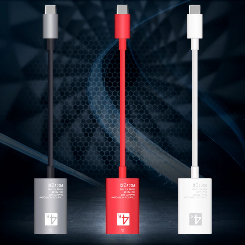4K USB 3,1 type C к HDMI конвертер 4K* 2K USB C type-C Кабель-адаптер для samsung Galaxy S8 S9 Note 8 Macbook