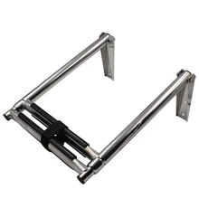 2 шаг 316 нержавеющая сталь Морская Лодка Лестница яхты полированная стальная телескоп лестница