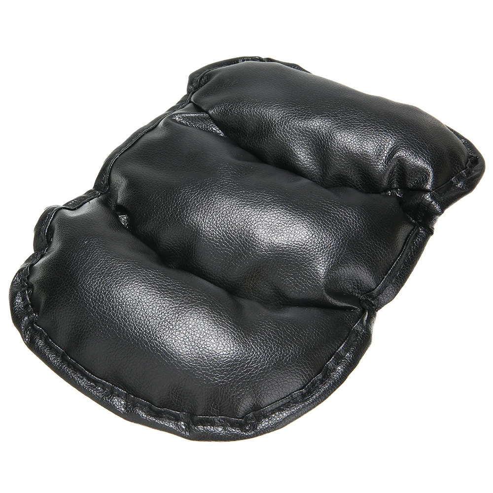 

Treyues 1PC PU Leather Car Center Armrest Console Box Pad Cover Comfortable Cushion P-illow 30x22CM For Arm Rest Protective Case