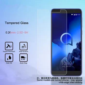 

2 pcs Tempered Glass Screen Protector For Alcatel Tetra 1X 1C 3 3L (2019) /Idol 3 4.7 or 5.5 inch protection Glass Film