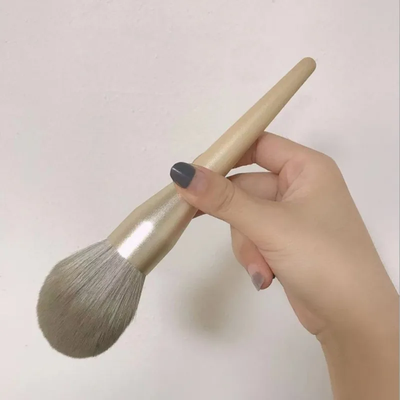 대형 파우더 메이크업 브러쉬, 컨투어 블러셔 컨실러, 화장품 브러쉬, 파운데이션, 화장품 미용 도구, 1 개