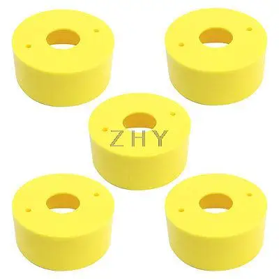 

5pcs 22mm Cutout 67x30mm Yellow Round Protective Case for Push Switch Button