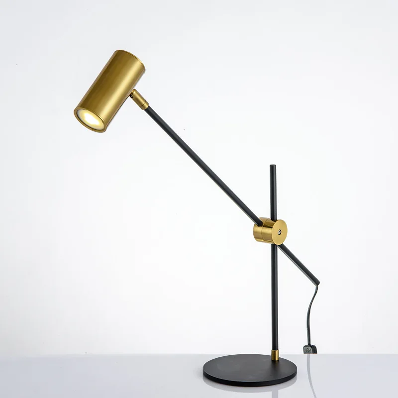 

Nordic Light Contemporary Luxury Bedroom Home Study Led Office Desk Lamp SwedisHotel