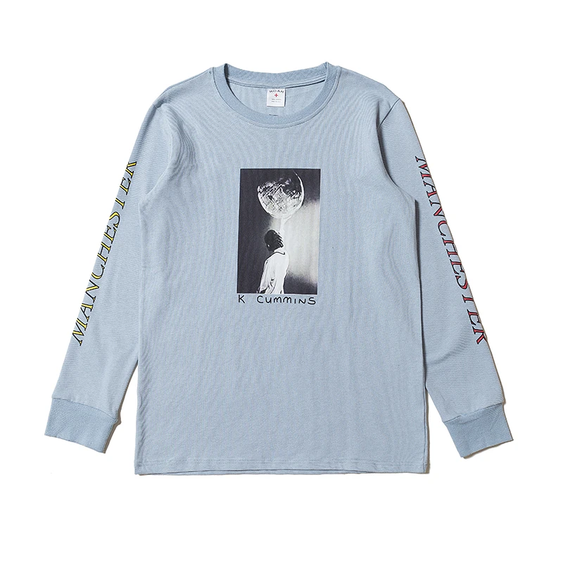 

New NOAH WHITE T Shirt Men Women Streetwear Harajuku Casual T-shirt High Quality Long Sleeves NOAH BLUE Tshirt