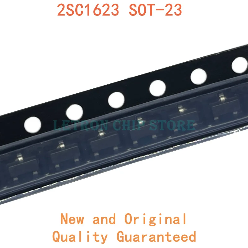 100 шт. 2SC1623 SOT-23 L6 NPN 0.1A 50V SOT23 SMD транзистор новый и оригинальный IC чипсет |