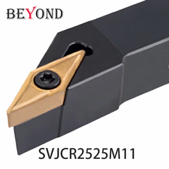 

BEYOND factory outlets SVJCR2525M11 SVJCL2525M11 SVJCR SVJCL external Lathe Cutter Tools Turning Tool holder CCMT CNC Boring Bar