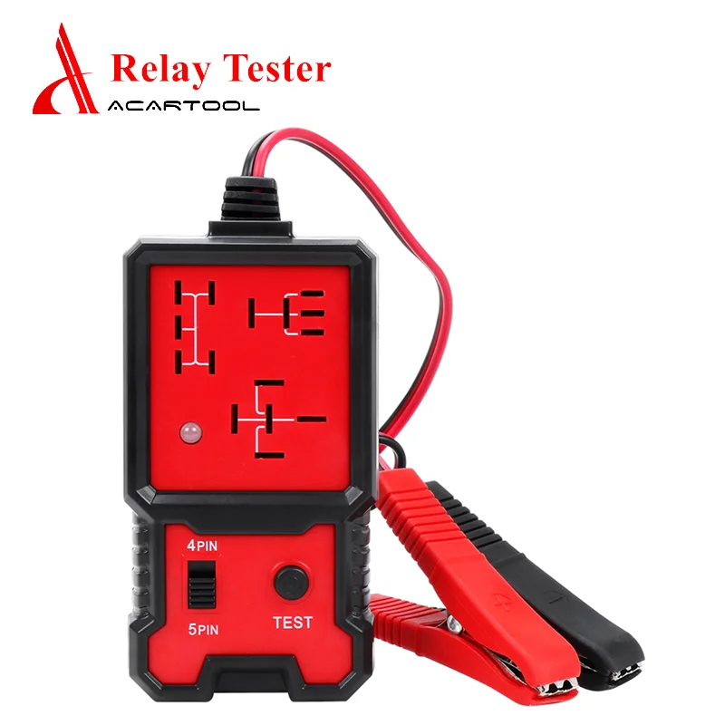 

Automotive Relay Tester 12V for Car Battery Testing Car Repair Tool with Crocodile Clip BJ-707