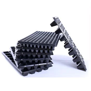 

5pcs Thicken Nursery Pot Plate 200 Holes plastic garden plant containers Seedling Starter propagation Tray for Succulent Flower