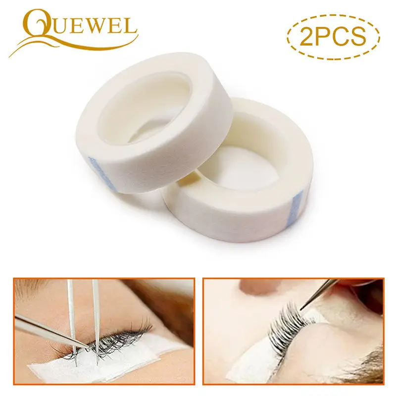 Quewel Eyelash Extension Practice Eye Patches Set Disposable Eye Gel Patch lashes Extension Eye Tape Cleaning Brush Makeup Tool