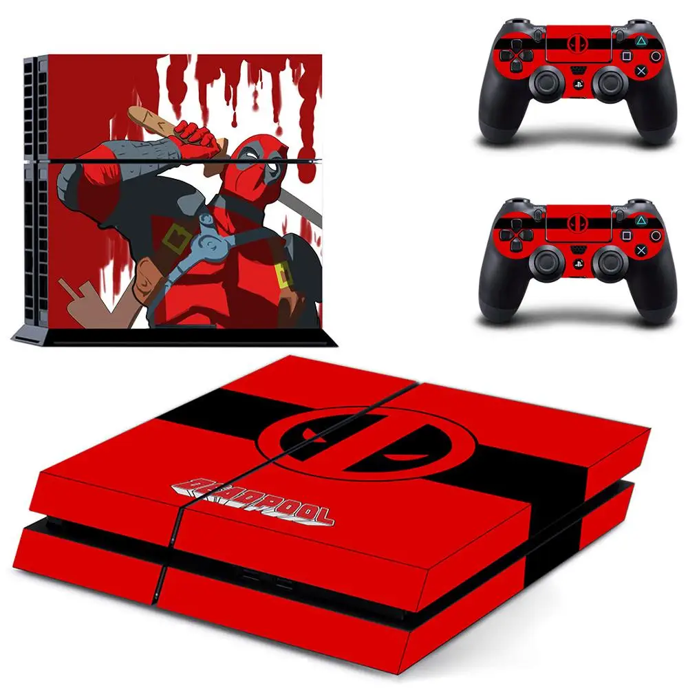 DPTM2845 Виниловая кожа PS4 наклейка с дэдпулом PS 4 Play station 4 sticker s Pegatina для sony playstation 4 консоль и контроллер - Цвет: DPTM2845