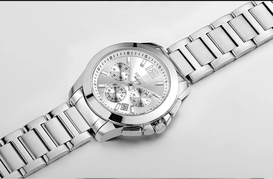 Креативные MEGIR спортивные часы для мужчин Топ бренд класса люкс розовое золото хронограф кварцевые мужские военные наручные часы Relogio Masculino